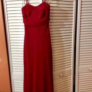 Convertible mesh bridesmaids dress